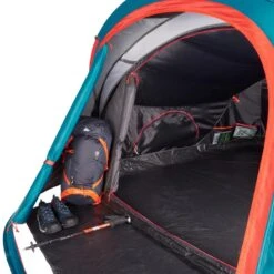 Quechua Tente De Camping - 2 SECONDS XL - 3 Places - Fresh & Black -Magasin De Matériel De Camping tente de camping 2 seconds xl 3 places fresh and black 8