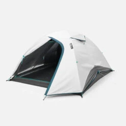 Quechua Tente De Camping - MH100 - 3 Places - Fresh & Black -Magasin De Matériel De Camping tente de camping mh100 3 places fresh and black 5