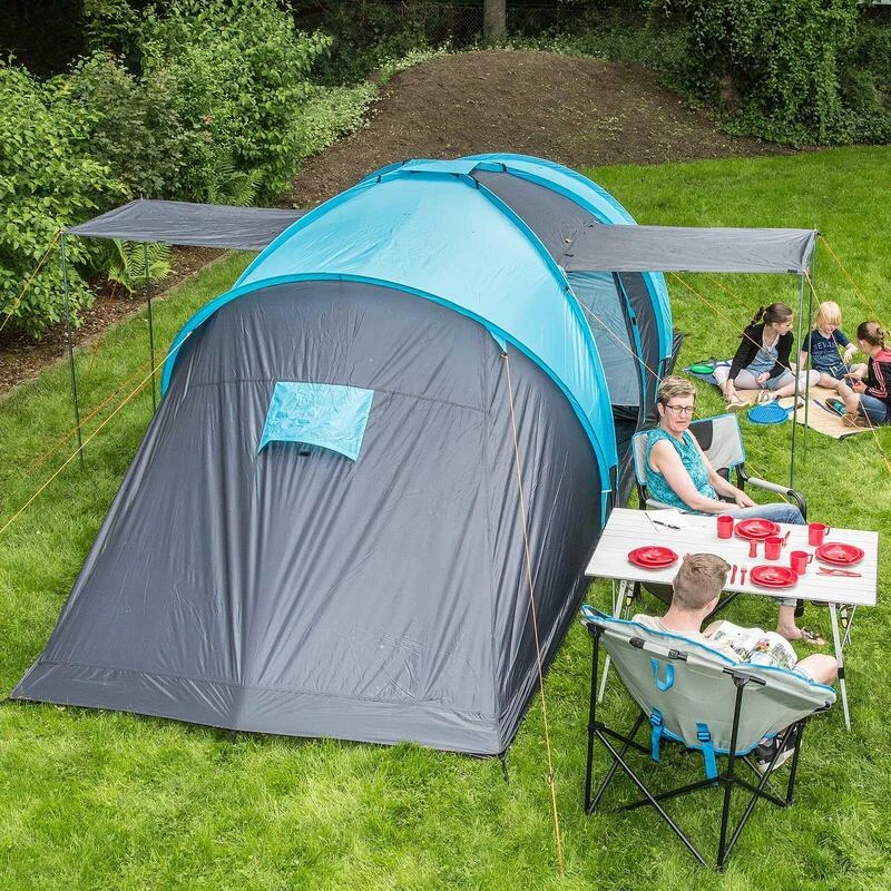 Tente Dôme Familiale Hammerfest 6 - Camping - 6 Personnes - 2 Cabines 4 Tente Dôme Familiale Hammerfest 6 - Camping - 6 Personnes - 2 Cabines – Image 2