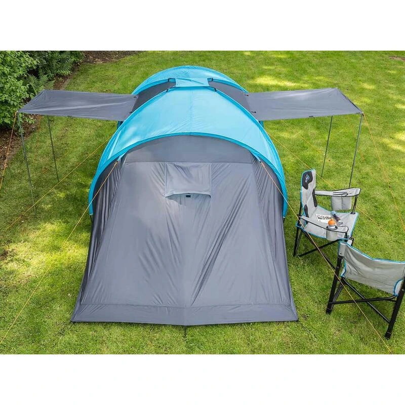 Tente Dôme Hammerfest 4 Sleeper Protect - Sol Cousu - 4 Pers - 2 Cabines Noires 6 Tente Dôme Hammerfest 4 Sleeper Protect - Sol Cousu - 4 Pers - 2 Cabines Noires – Image 5