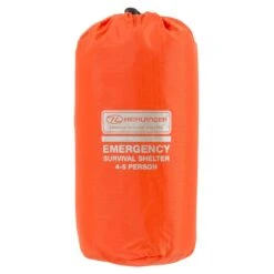 HIGHLANDER Tente D'urgence Abri De Survie 4-5 Personnes - Orange 8 HIGHLANDER Tente D'urgence Abri De Survie 4-5 Personnes - Orange -Magasin De Matériel De Camping tente durgence abri de survie 4 5 personnes orange 1