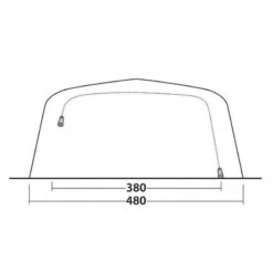 Tente Gonflable Outwell Jacksondale 7PA -Magasin De Matériel De Camping tente gonflable outwell jacksondale 7pa 4