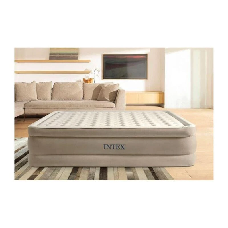 Intex Ultra Plush Queen Airbed - Lit Gonflable - 203x152x46cm - Compris Accessoires 6 Intex Ultra Plush Queen Airbed - Lit Gonflable - 203x152x46cm - Compris Accessoires – Image 4